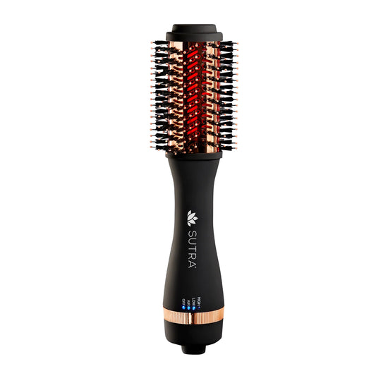 Relaxus Blowdry Brush - Black Heated Brush 