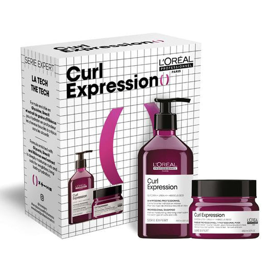 Curl expression - holiday box