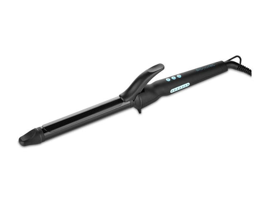 Pro curling/wave iron with 1" long barrel